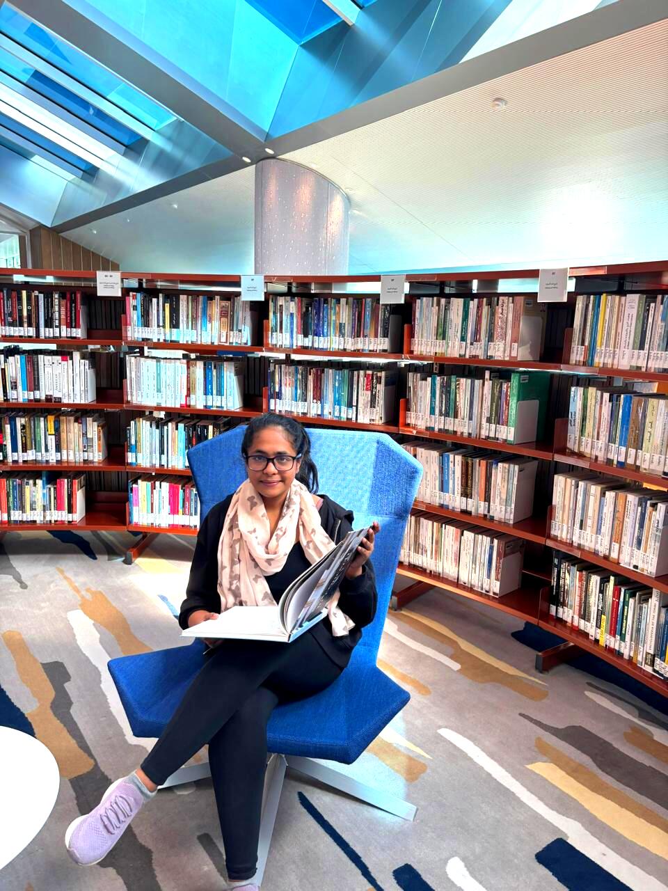 Shubhi Mittal reading